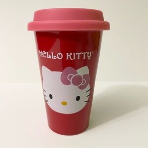 Hello Kitty Sanrio Coffee Travel Mug and Lid